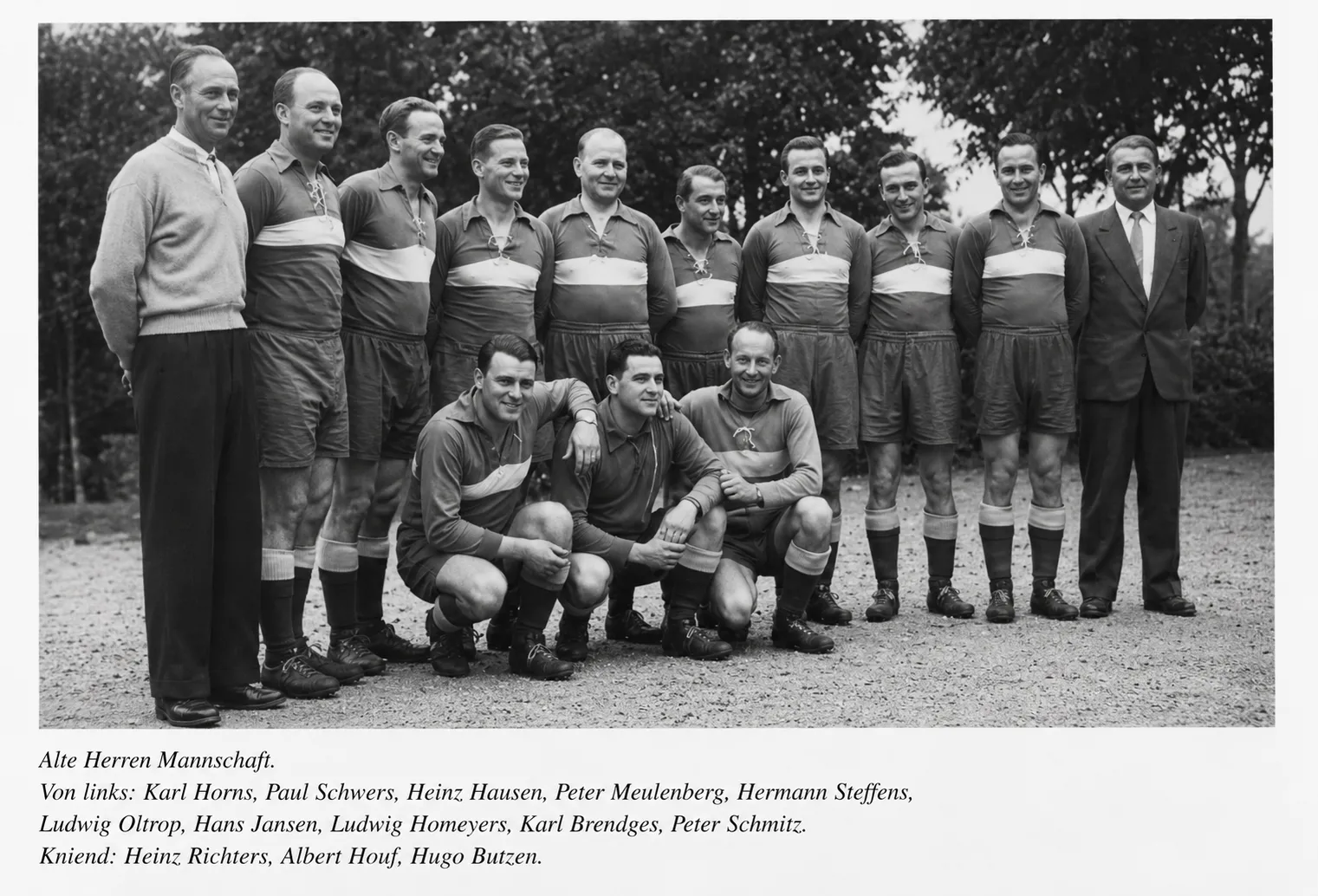 Alte Herren des SC Hardt